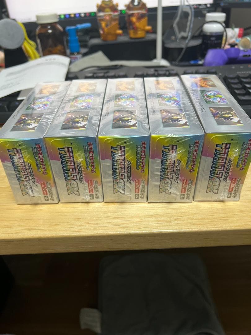 シュリンク付き ポケモンカード テラスタルフェスex 5box 新品未開封
