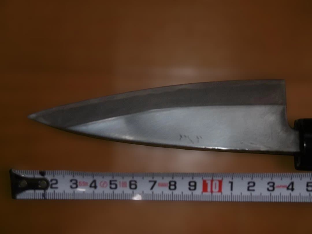 出刃包丁 木製ハンドル 約25cm ( 小出刃）