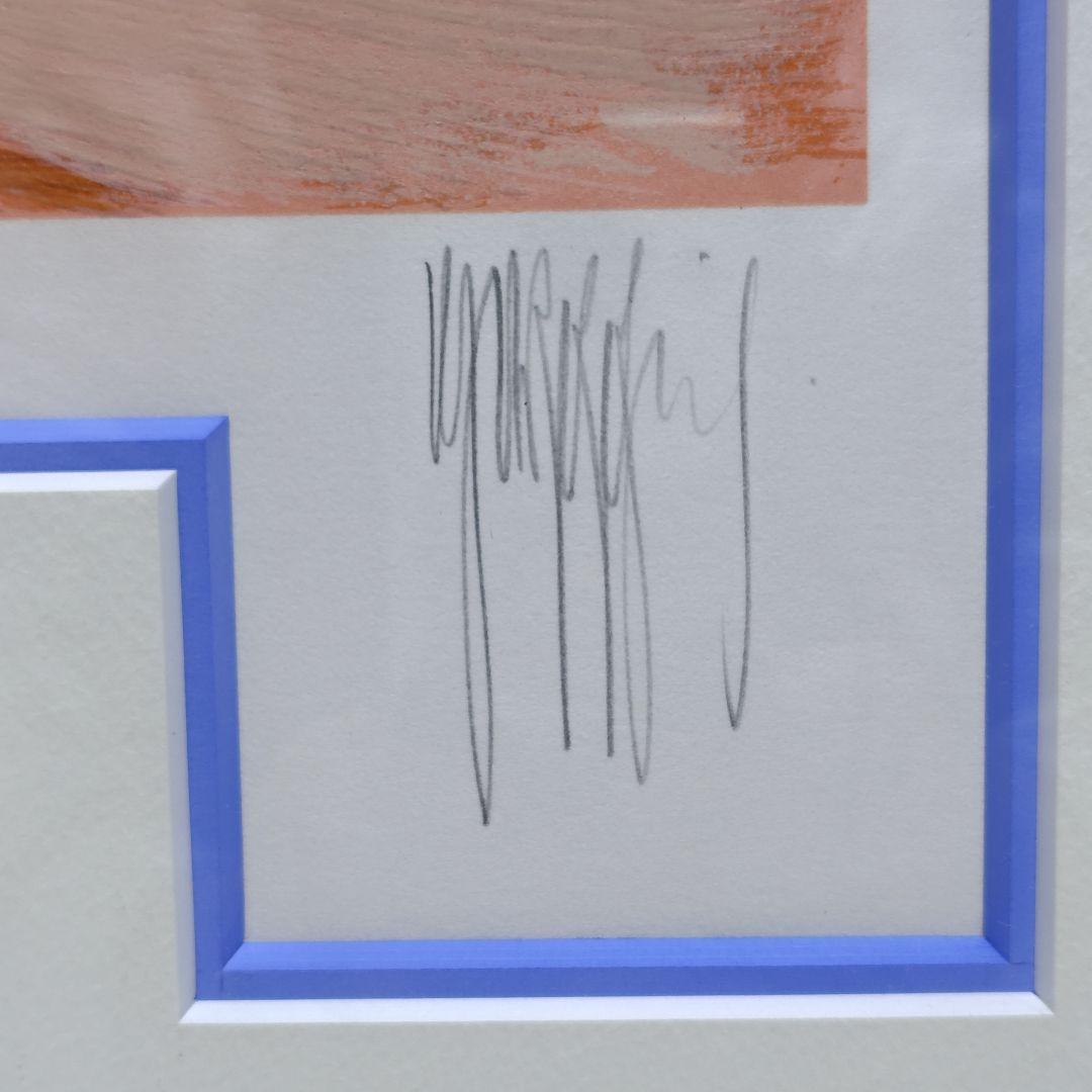 シルクスクリーン マーク・キング／ケンタッキーダービー 額装 箱 真作