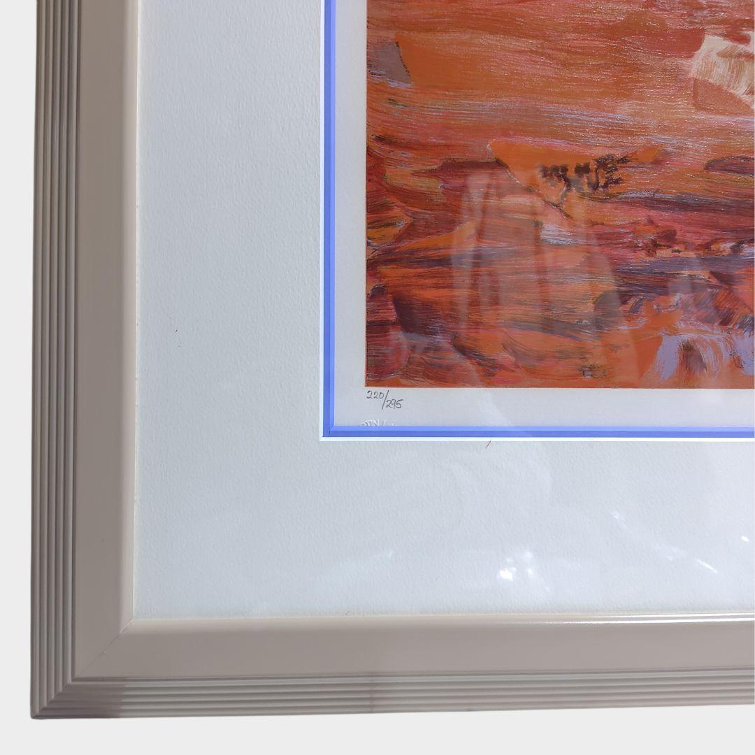 シルクスクリーン マーク・キング／ケンタッキーダービー 額装 箱 真作