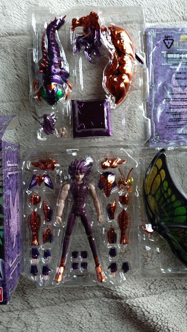 聖闘士星矢冥王ハーデス冥界編、エリシオン編 と聖闘士星矢センティア翔の７体セット