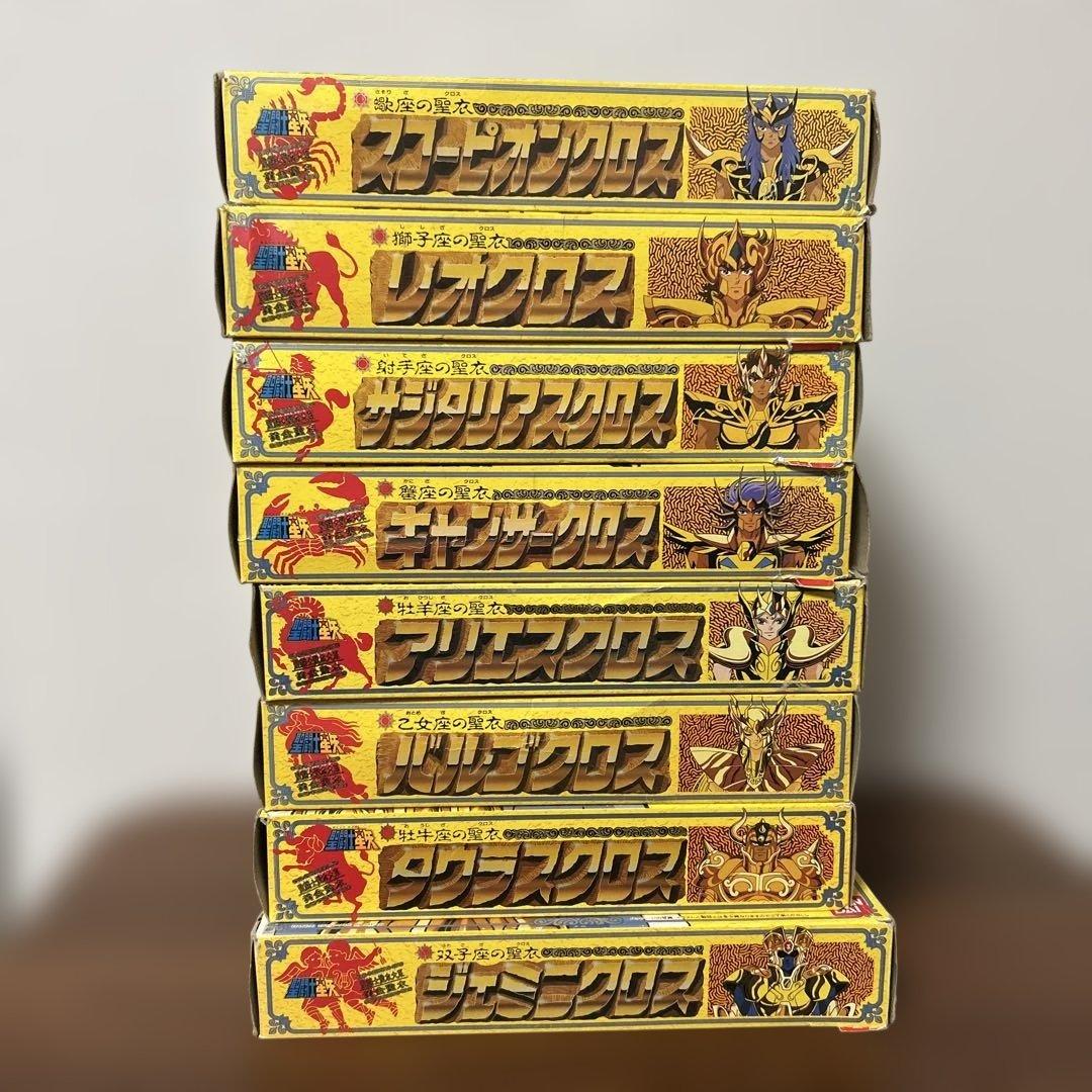 聖闘士星矢　ゴールドクロス　8体セット　ジャンク　バラ売り不可