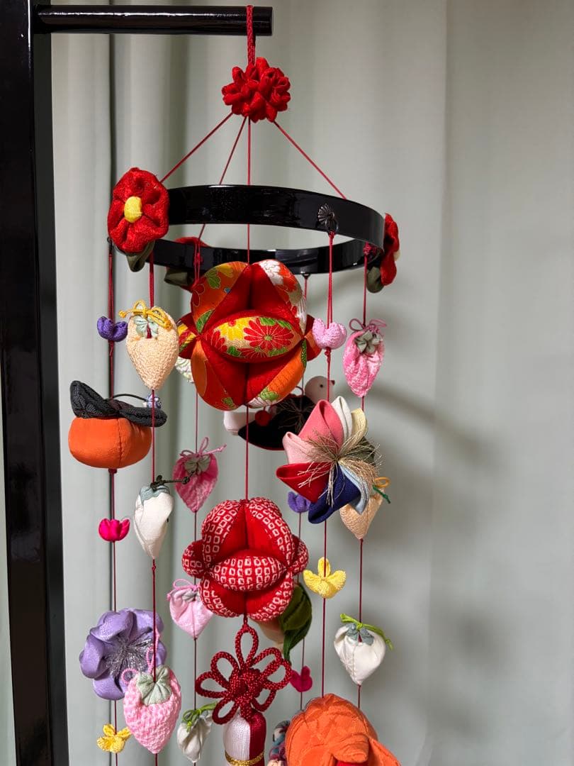 吊るし飾り✾吊るし雛✾ハンドメイド✾桃の節句✾着物リメイク✾正絹
