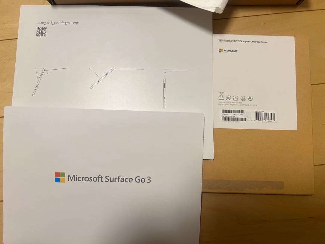 Microsoft Surface Go3 本体　動作確認済み