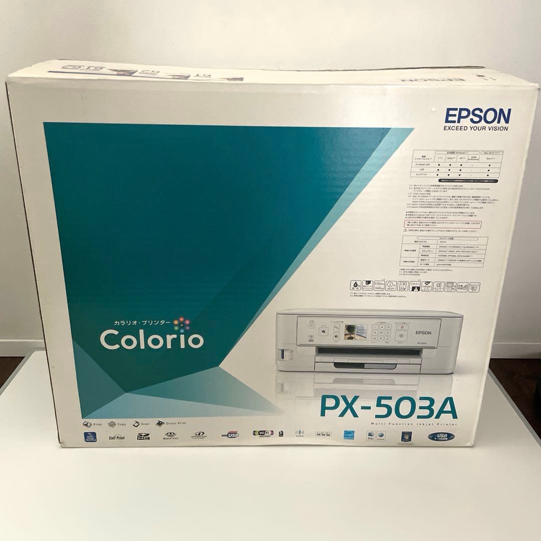 新品未使用　送料込　カラリオ　PX-503 プリンター本体