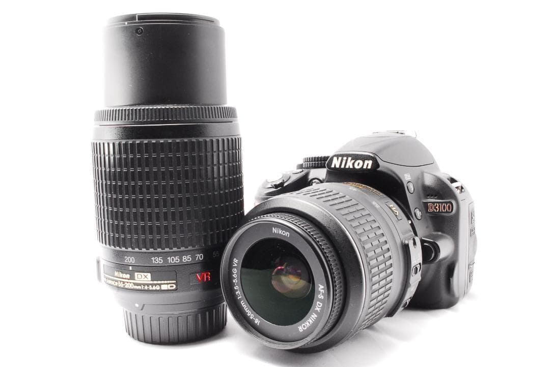 カメラデビューセット❤️Nikon D3100 ダブルレンズ 初心者 入門機