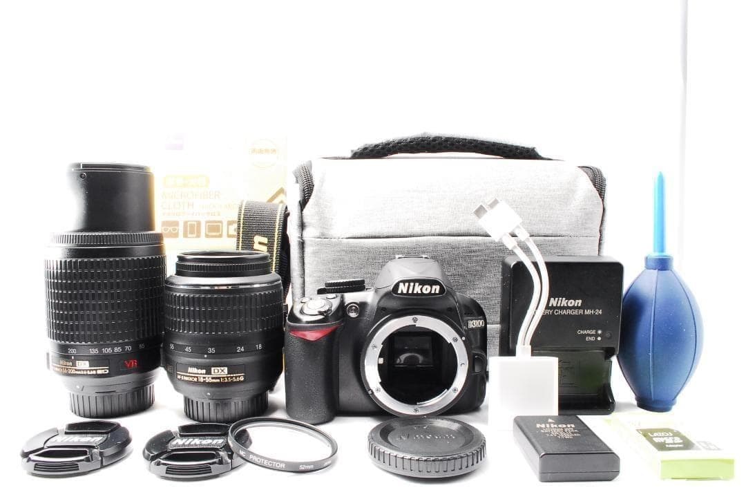 カメラデビューセット❤️Nikon D3100 ダブルレンズ 初心者 入門機