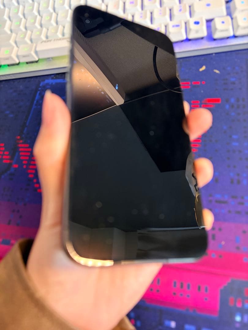 極美品iPhone15Promax 256GB/US/100%/simフリ
