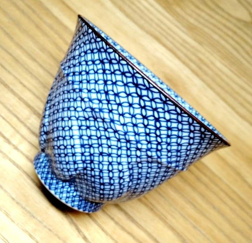 ☆ 平安孝峰 京焼 超絶七宝文湯呑