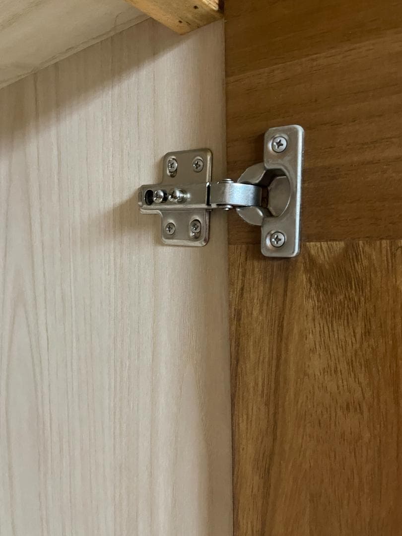 木目調クローゼット ハンガーラック付き 洋風ダンス【送料込み】