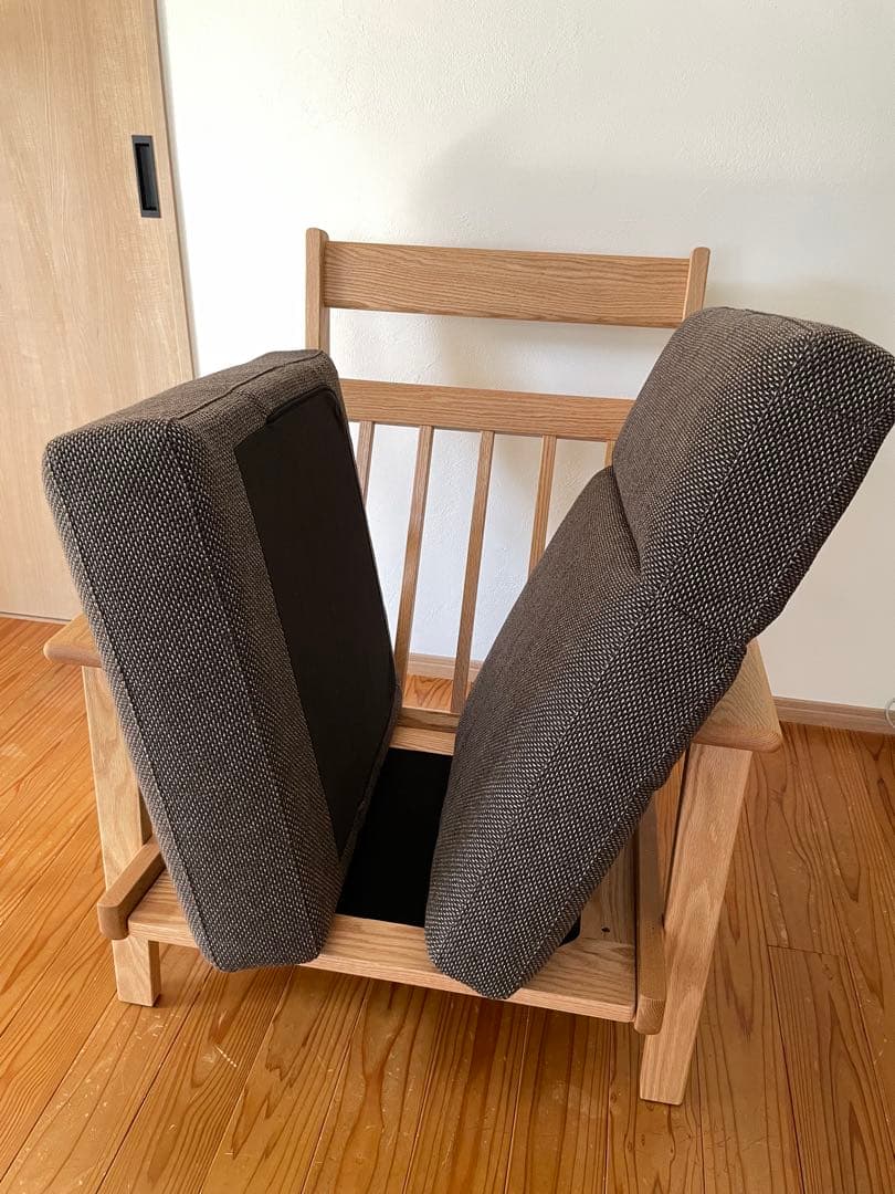 ナガノインテリア ハイバックソファ1P