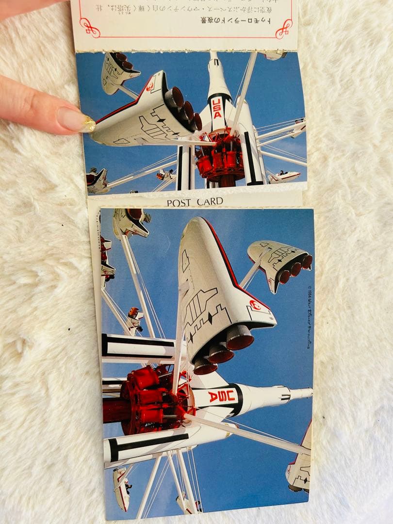 東京ディズニーランド ポストカードブック　昭和レトロ　開園当時　コレクター