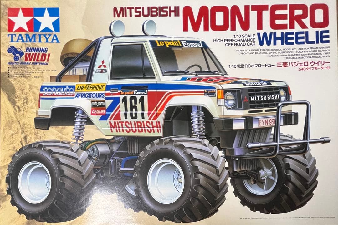 ホビーラジコン MITSUBISHI MONTERO WHEELIE 58499
