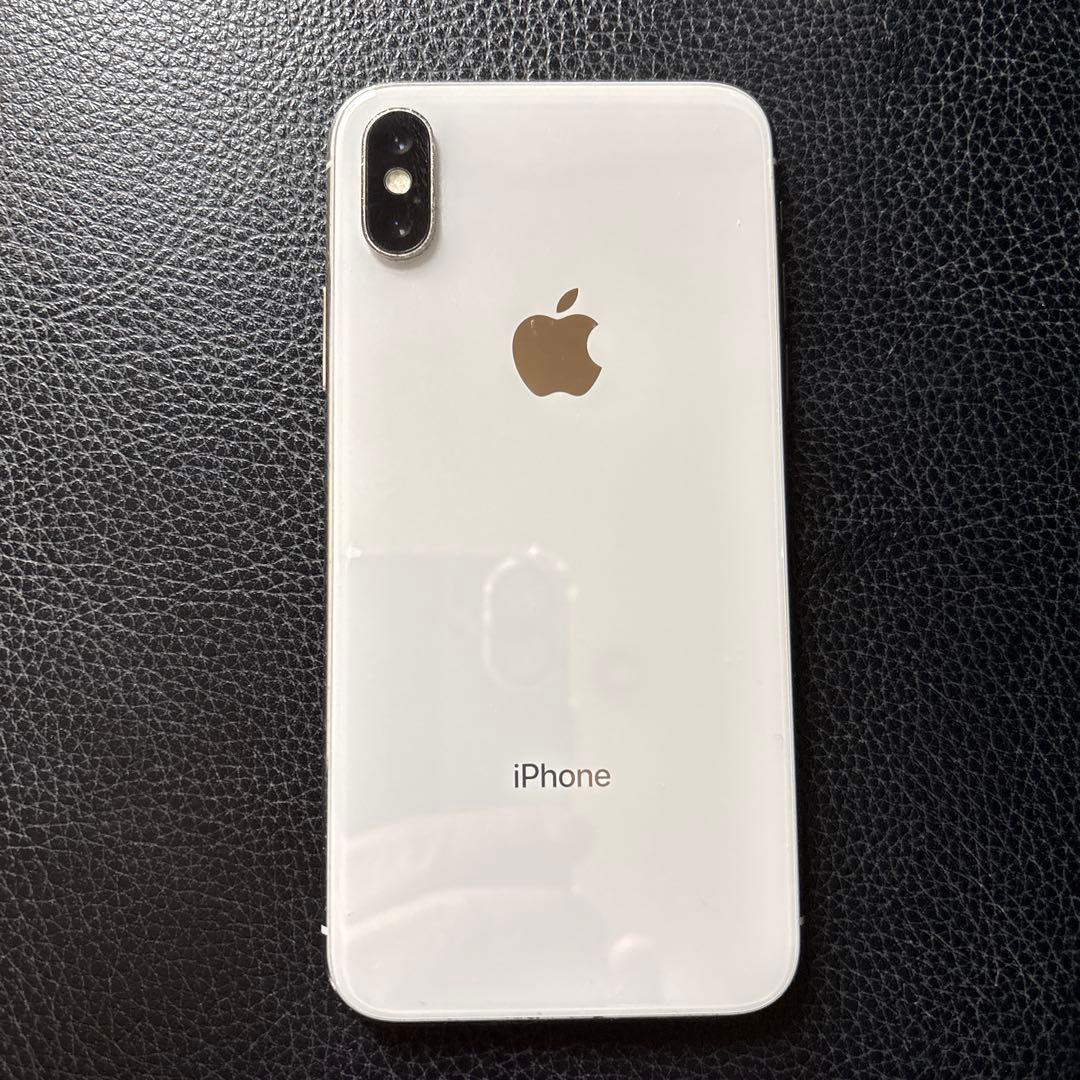 iphone Ｘ　64GB 箱付　バッテリー85%以上