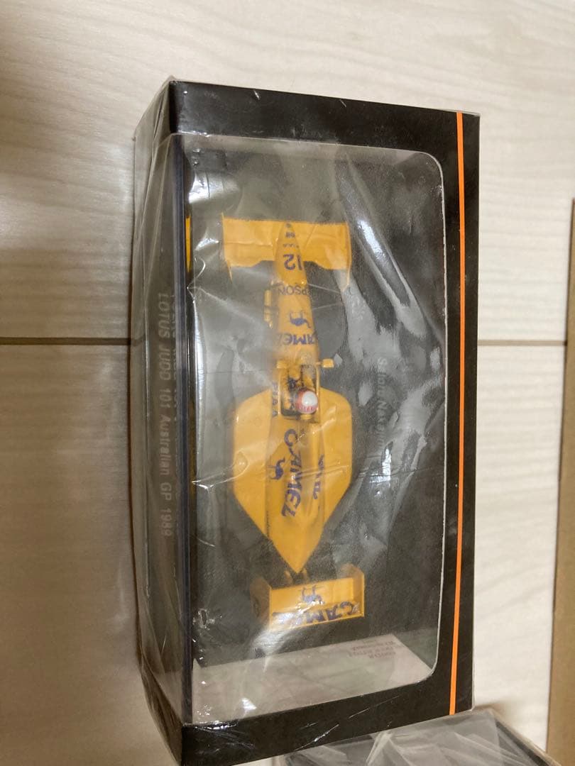 RG別注 スパークモデル 1/43 キャメル ロータス 101 中嶋悟