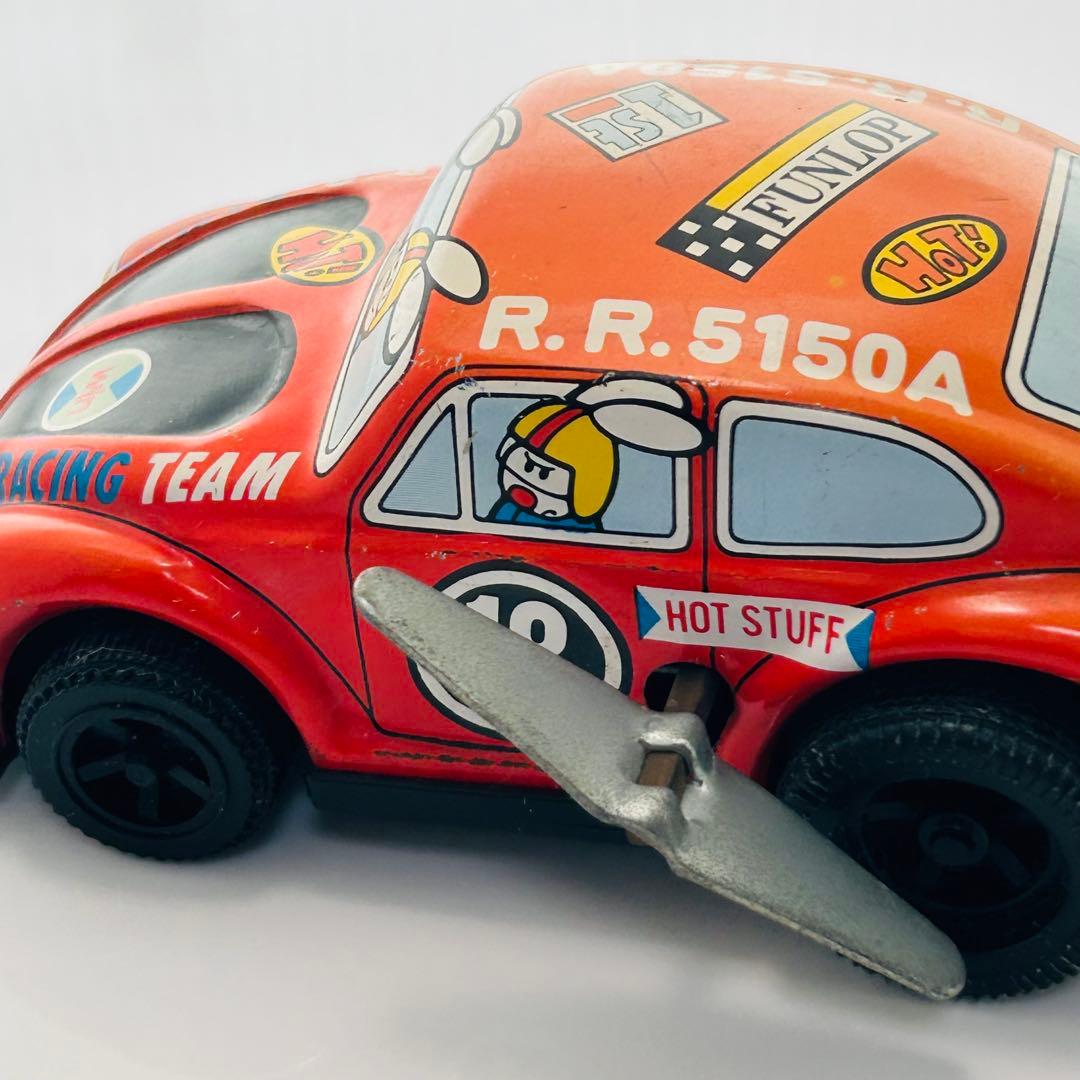 昭和レトロ サンリオ ブリキ ゼンマイ自動車 フォルクスワーゲン ビートル