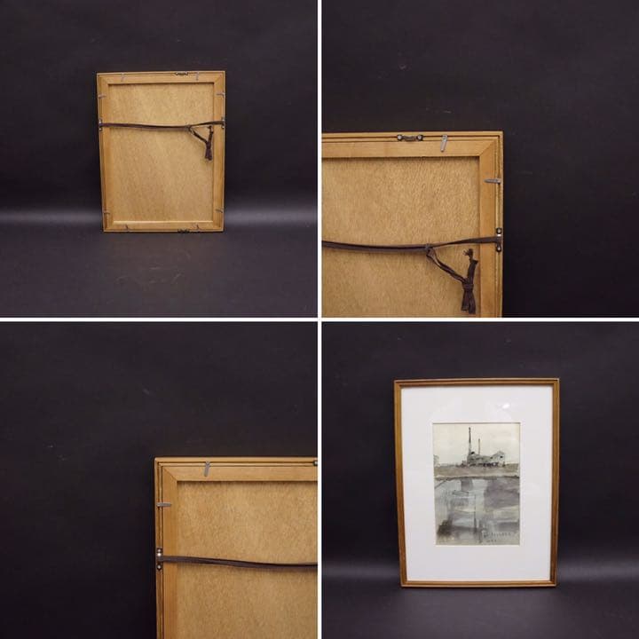 作者不詳 リトグラフ 水彩画 風景画 絵画 美術品 アート 美術 芸術 肉筆画