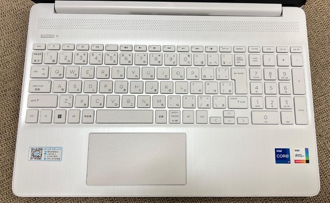 メモリ32GB SSD 1TB！HP 15s-fq Core i7-1255