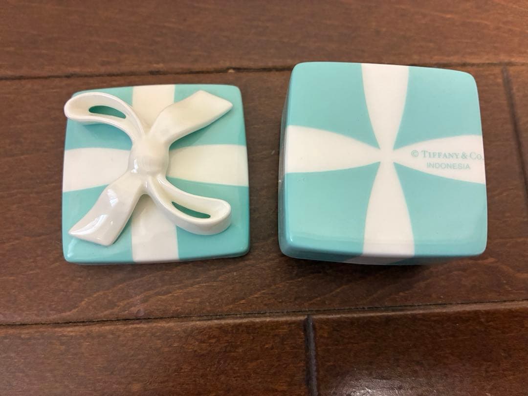 Tiffany & Co. ティファニー　ミニブルーボウボックス