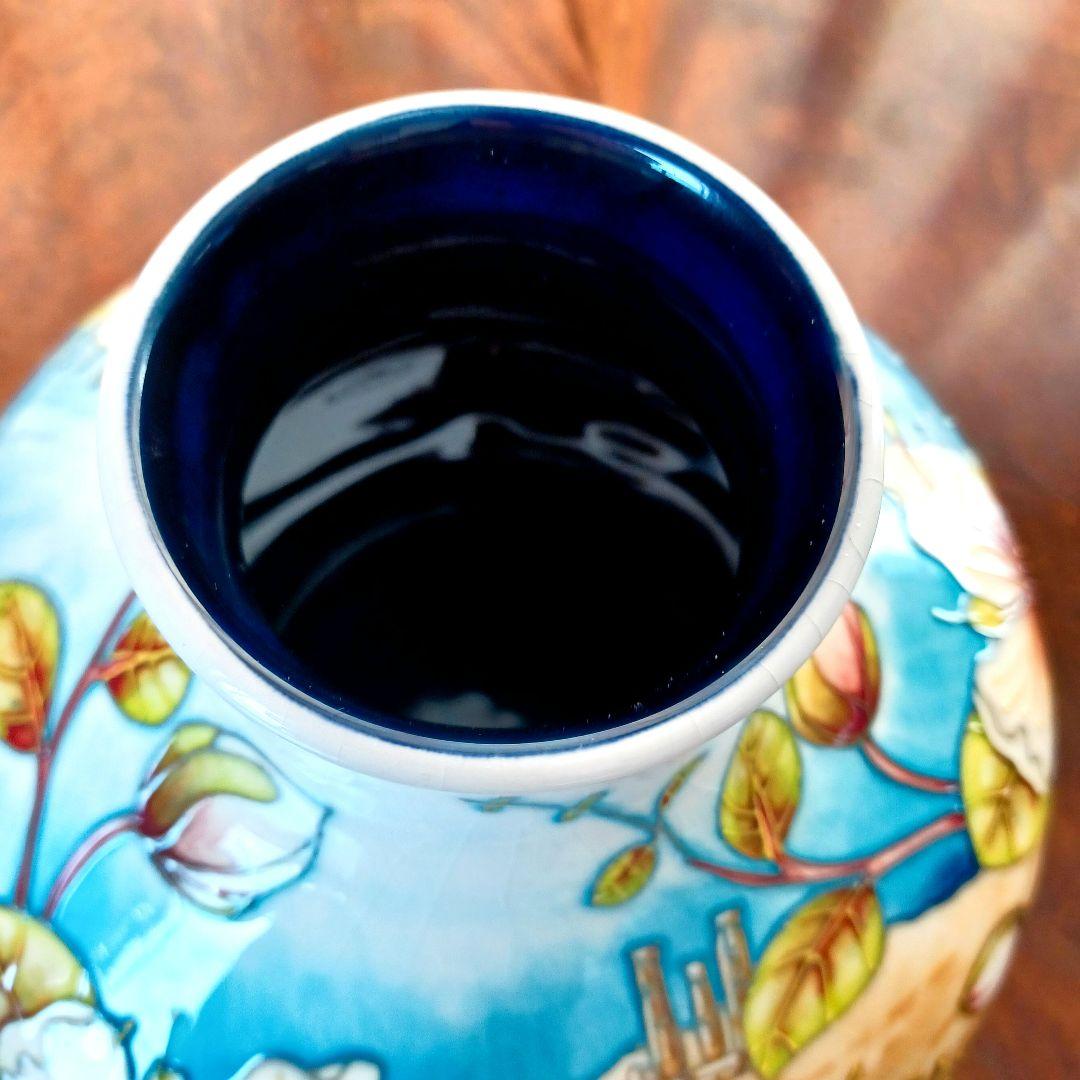 【ヴィンテージ・100部限定品】 英国MOORCROFT 花瓶