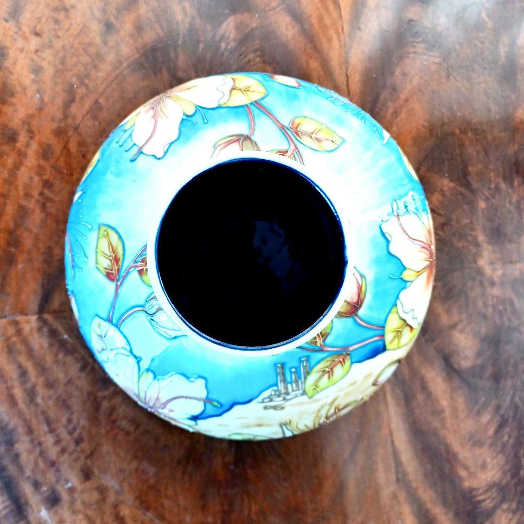 【ヴィンテージ・100部限定品】 英国MOORCROFT 花瓶