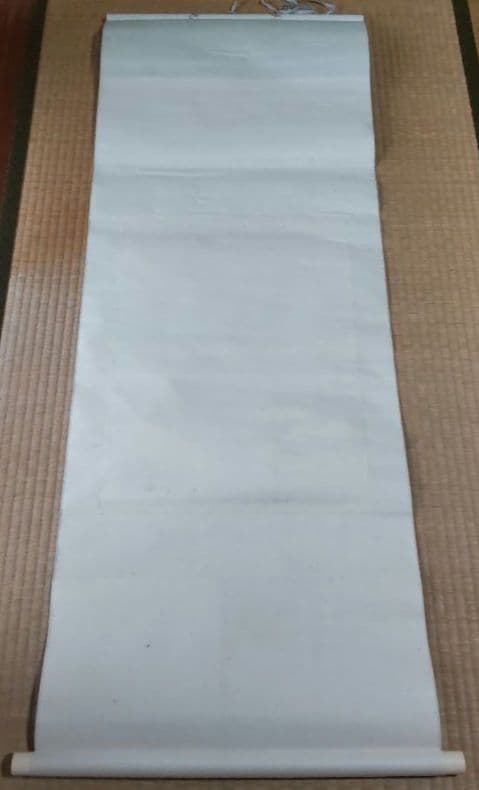 「雪の野尻湖」小島一谿 掛軸 紙本肉筆 真筆保証