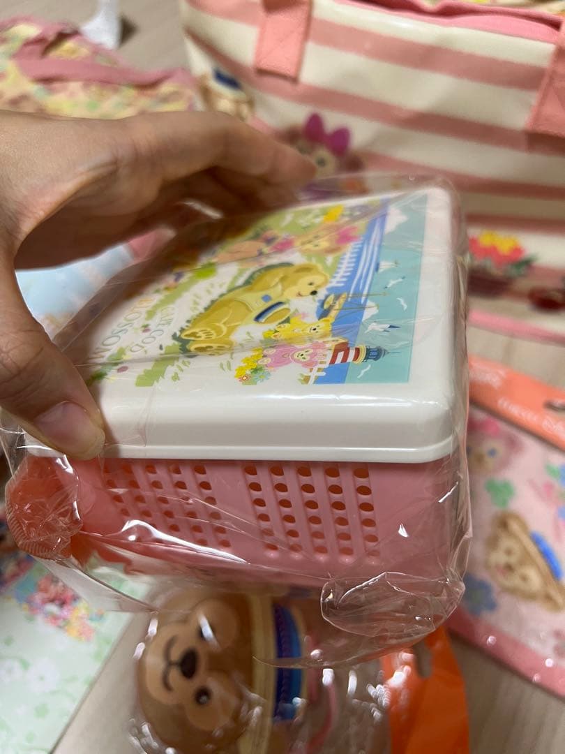 未使用　ダッフィー 8点まとめ売り　スプリングヴォヤッジ　グッズ　春　ピンク