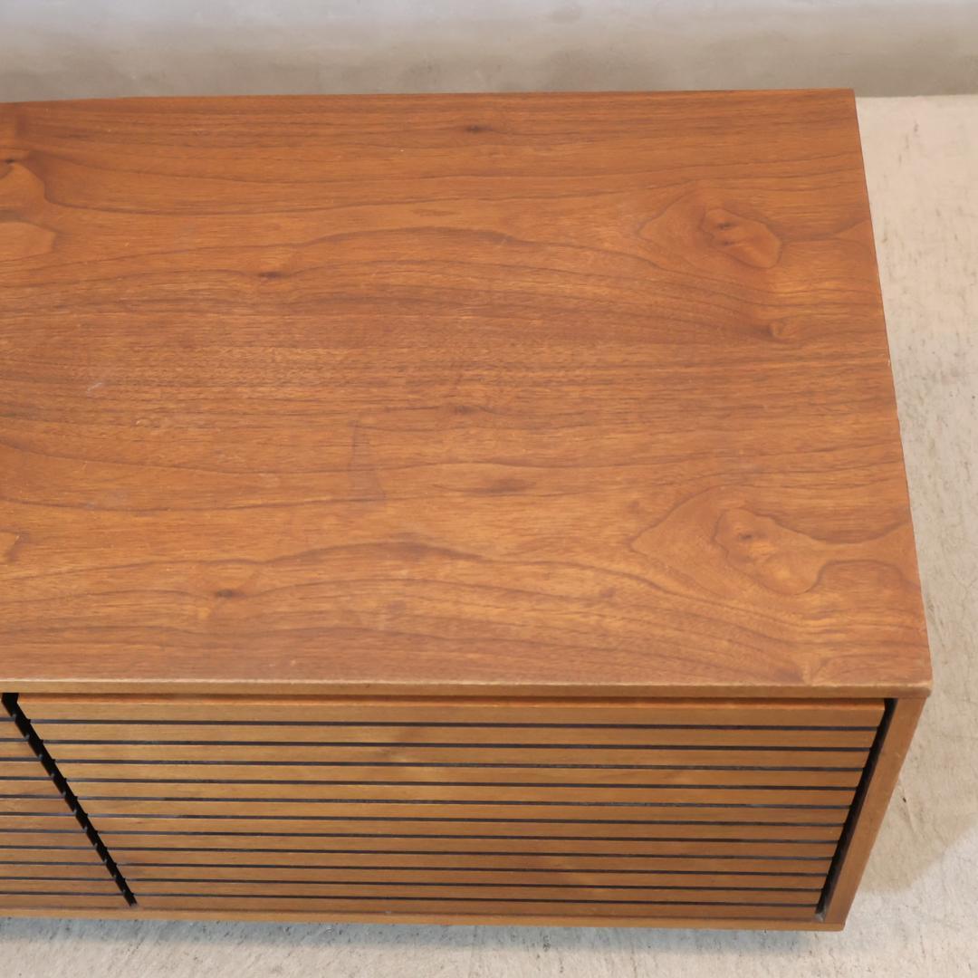 広松木工 VERA CREPA ウォールナット材 テレビボード ローボード 収納