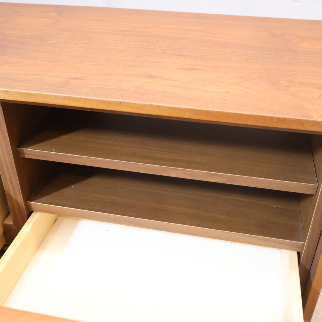 広松木工 VERA CREPA ウォールナット材 テレビボード ローボード 収納