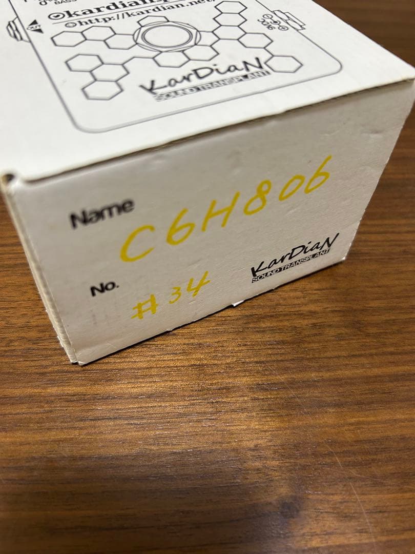 kirdian C6H8O6 ファズディストーション