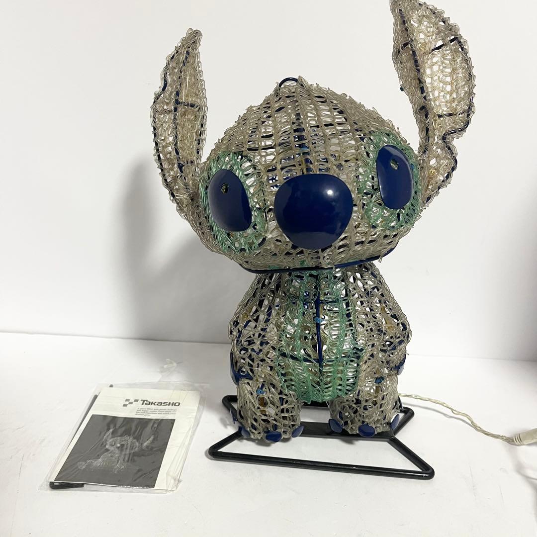 スティッチ フィギュア LED 3D モチーフライト イルミネーションクリスマス