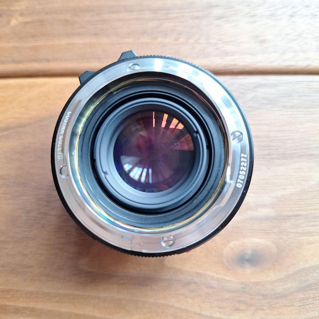 コシナフォクトレンダー　ノクトンクラシック40㎜F1.4SC　アダプター付き