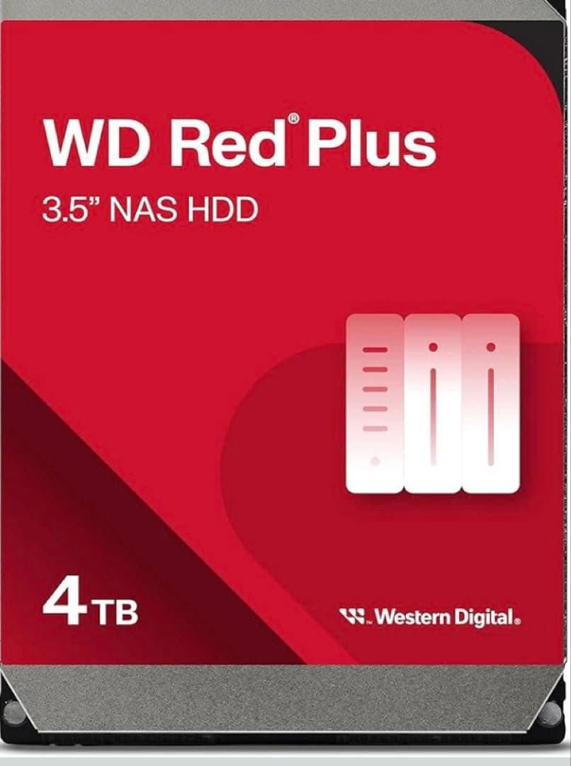 Western Digital Red 4TB WD40EFZZ 新品未開封品