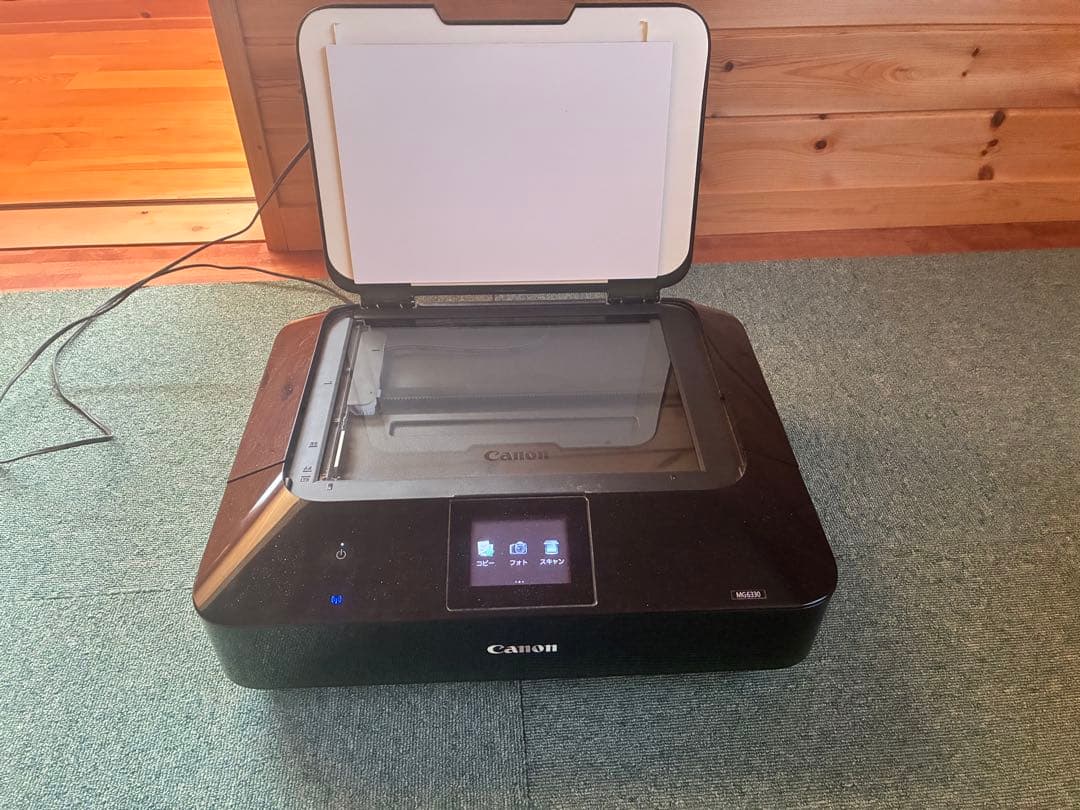 Canon PIXUS MG6330 プリンター 純正新品インク、取説付き