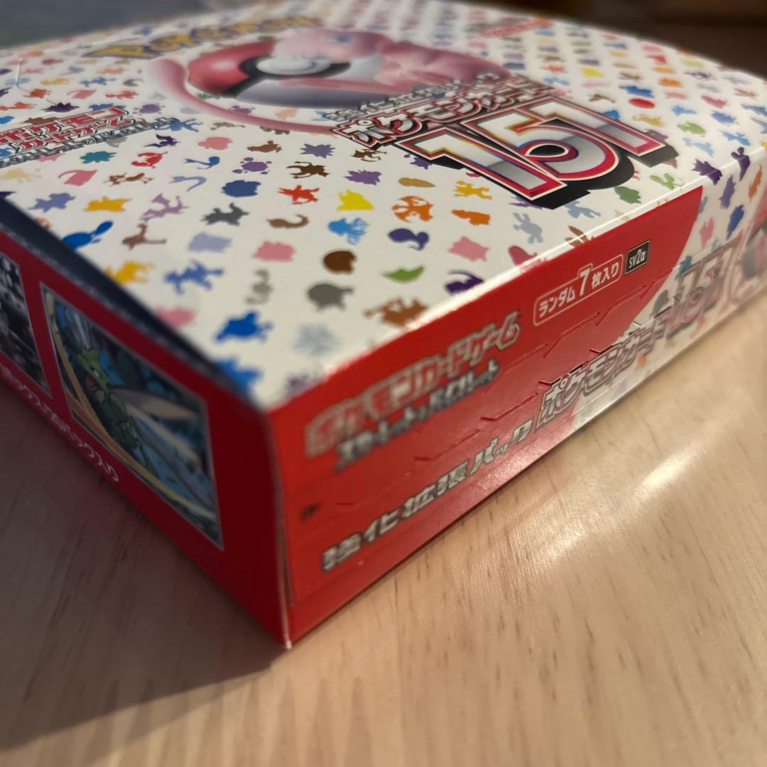 ゆ*う様 #ゆんの気まぐれオークション（竹） ポケモンカード 151 BOX 未