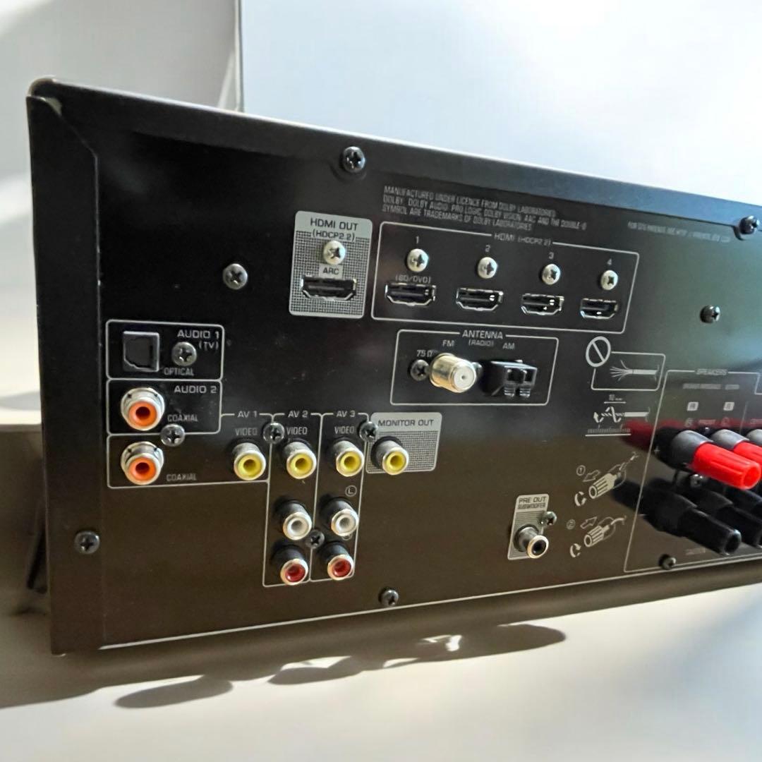 ヤマハ YAMAHA AVレシーバー ブラック RX-V385 【ジャンク品】