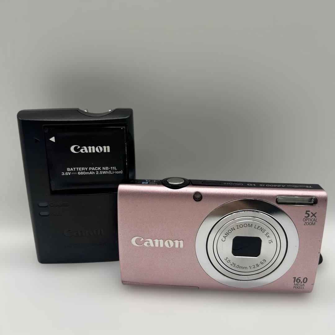 Canon Power Shot A2400IS ピンク