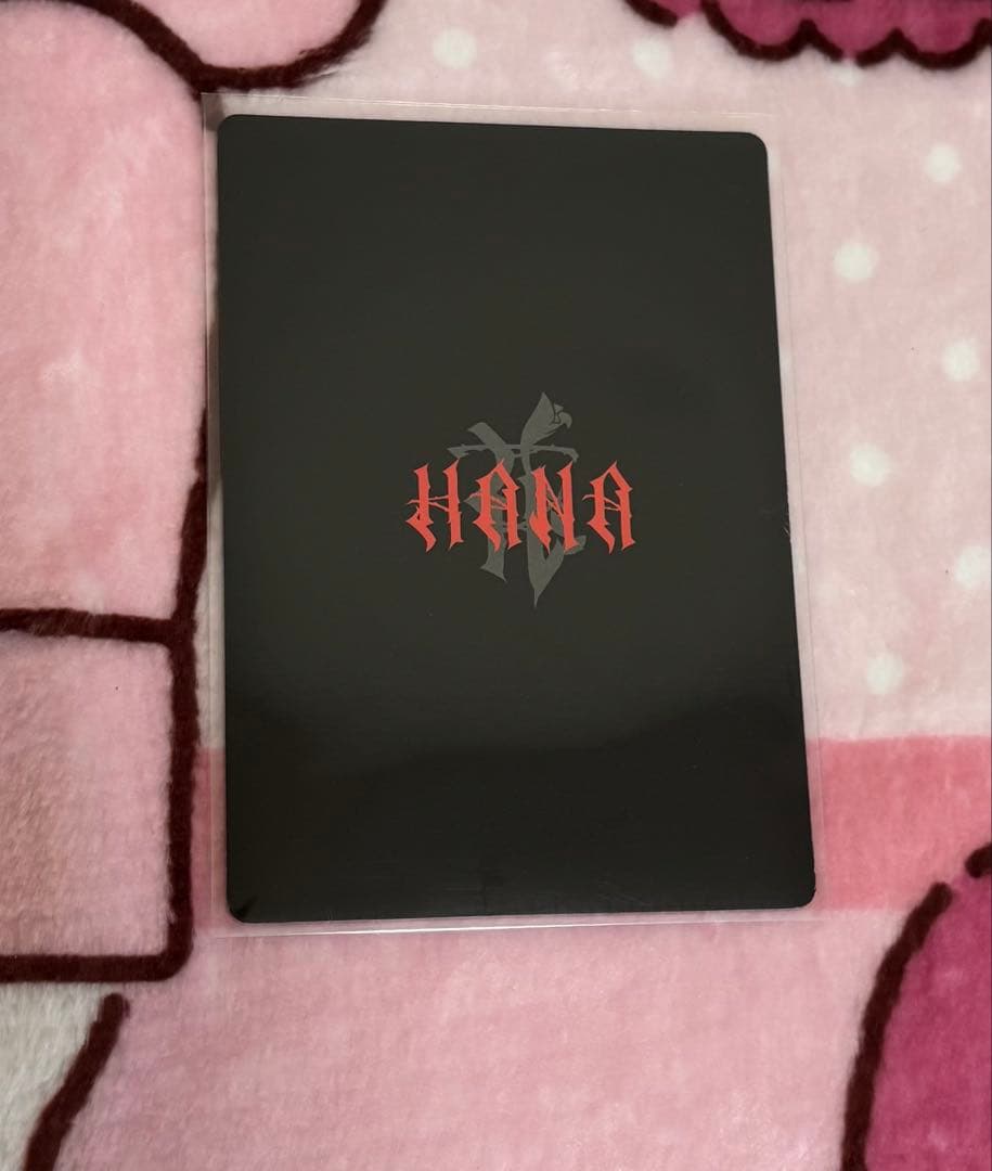 HANA デビュー直前イベント トレカ