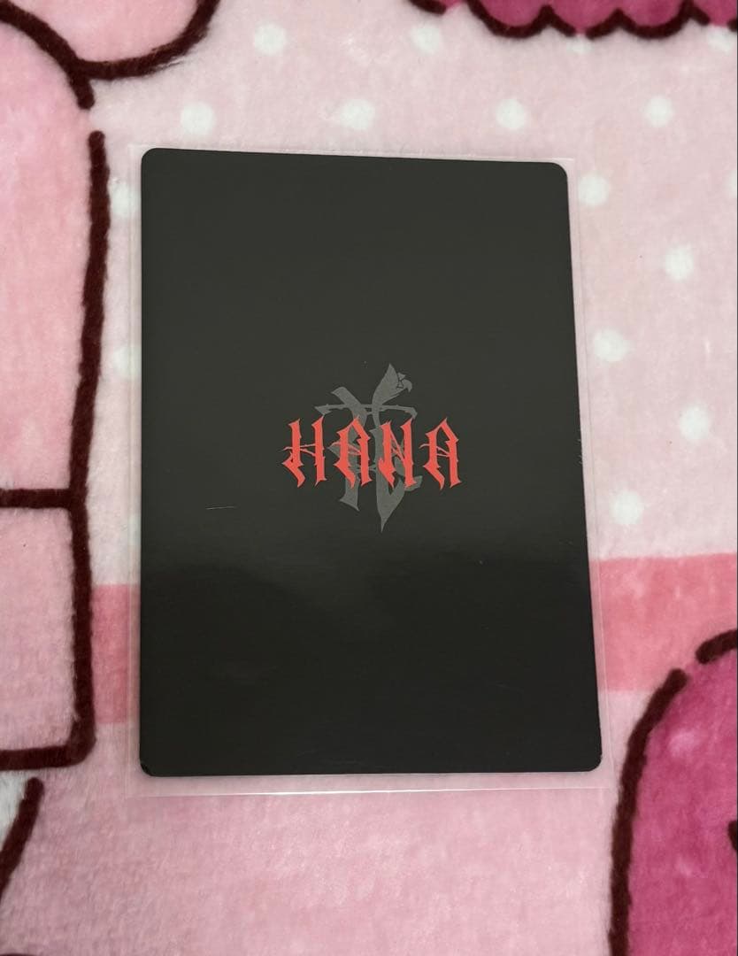 HANA デビュー直前イベント トレカ