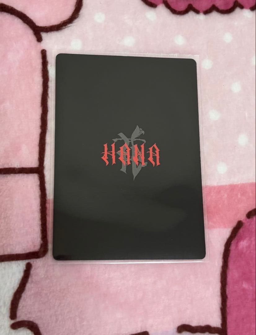 HANA デビュー直前イベント トレカ