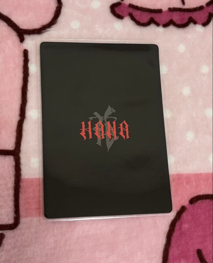 HANA デビュー直前イベント トレカ