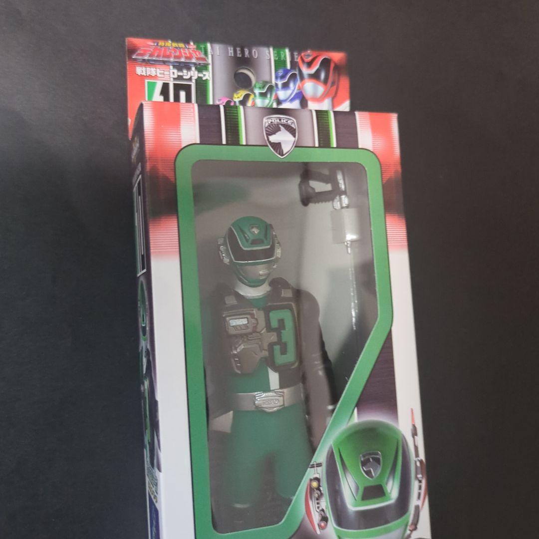 【新品・未開封】戦隊ヒーローシリーズ　ソフビ　デカレンジャー　デカグリーンセット