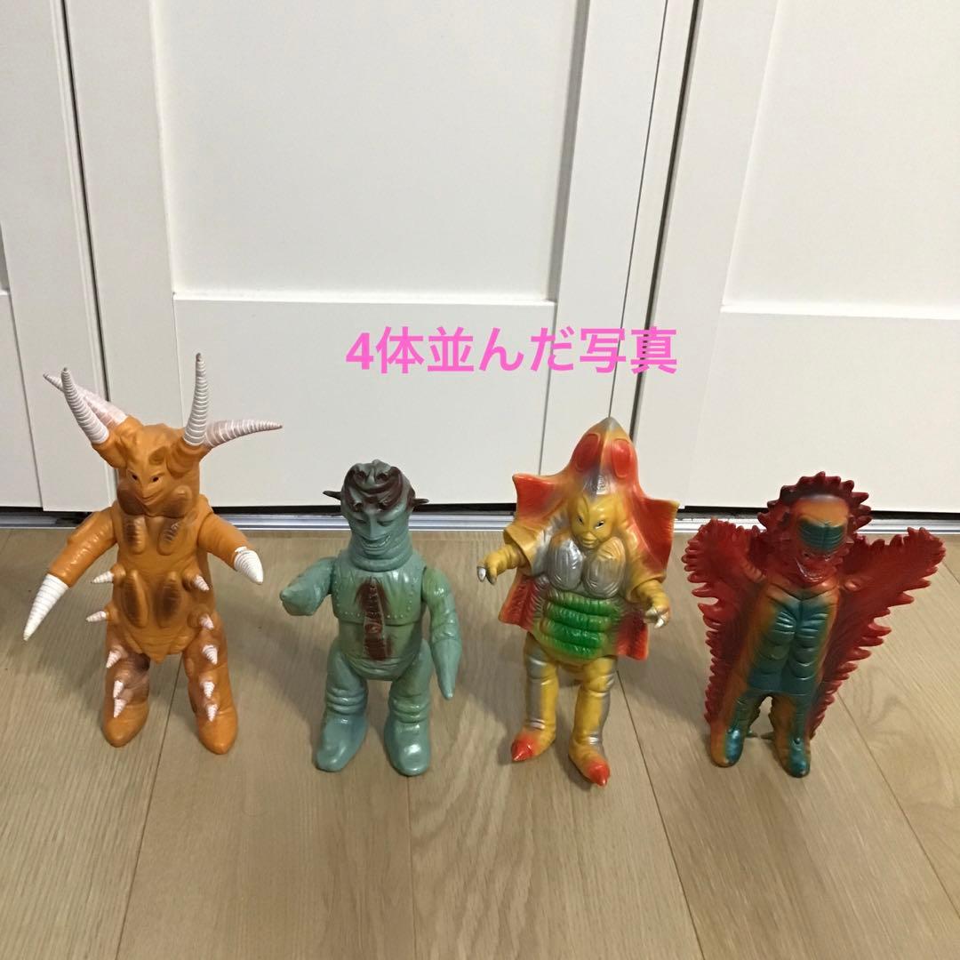 期間限定　昭和レトロ　当時物　ブルマック　ソフビ　ミラーマン　怪獣　ノア　③