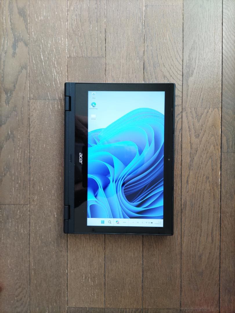 タブレットにもなる　AcerノートPC　オフィス2019　winndows11