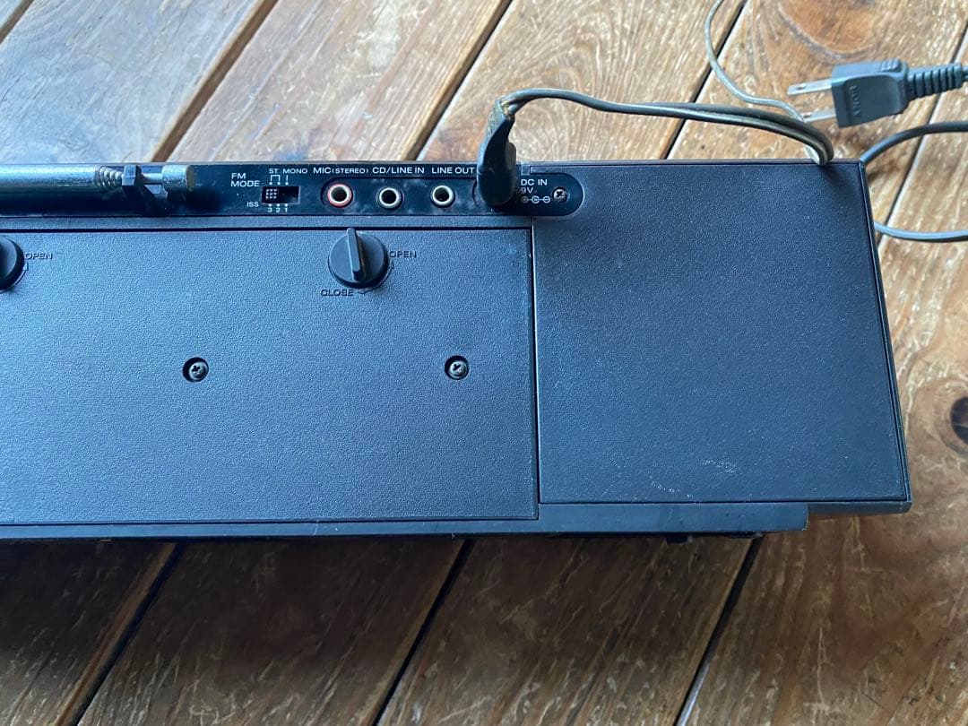 ONY ZXー7 AM FM ステレオカセットレコーダー