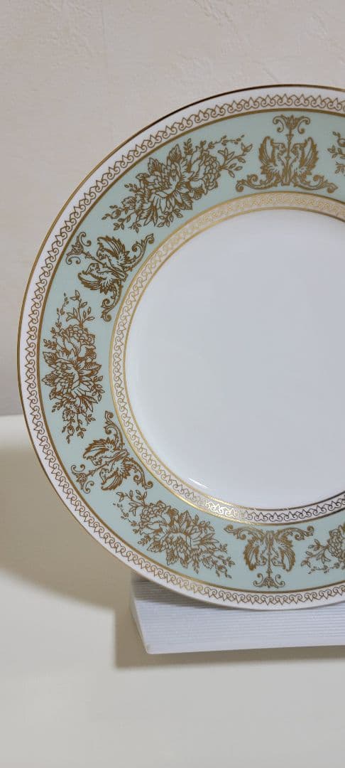 ウェッジウッド　コロンビア　セージグリーンプレート20.5cm　4枚