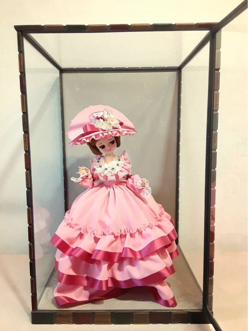 昭和レトロ 美少女 美女 お人形 ピンク ビンテージドール