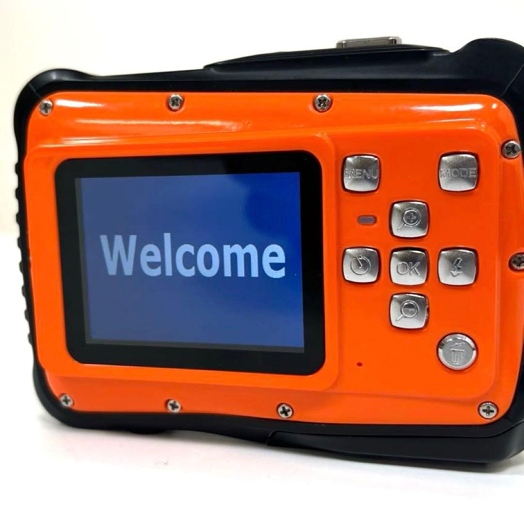 【限定カラー】ノア　ヴェルド　防水デジタルカメラ 水深3m 単4電池モデル