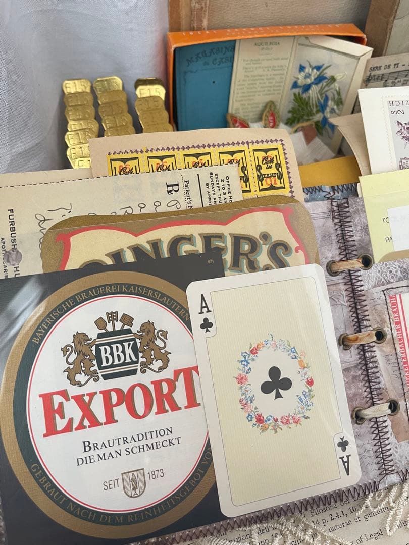 初回販売価格◎紙モノおすそ分けファイル｜横型デザイン×小窓ポケット チャーム付き