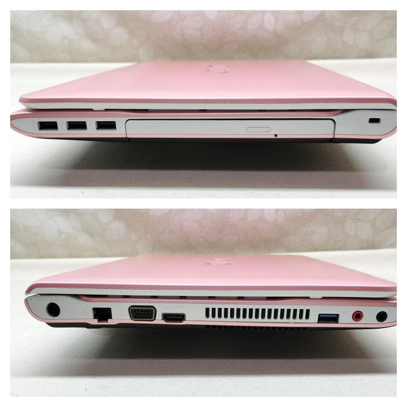 497★Core i7★1TBピンクSSDノートパソコン Windows11